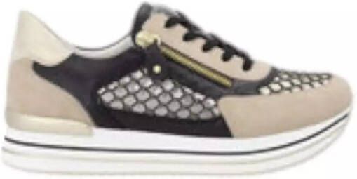 Remonte Plateausneakers vrijetijdsschoen lage schoen veterschoen vegan contrastafwerking