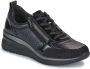 Remonte Sneakers Laag Veterschoenen Laag Zwart - Thumbnail 3
