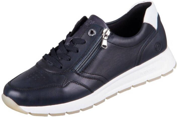 Remonte Sneakers met sleehak vrijetijdsschoen lage schoen veterschoen met zijrits - Foto 5