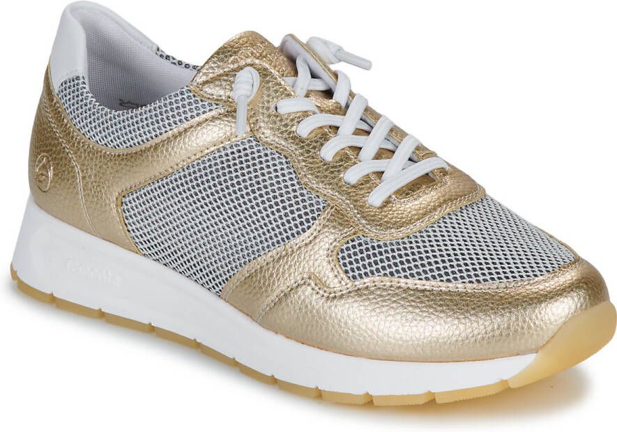 Remonte Slip-on sneakers Elisabeth Hurley-Collection vrijetijdsschoen lage schoen veterschoen met schachtpadding