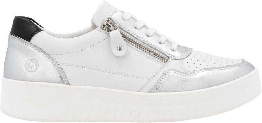 Remonte Plateausneakers vrijetijdsschoen lage schoen veterschoen met schachtversteviging