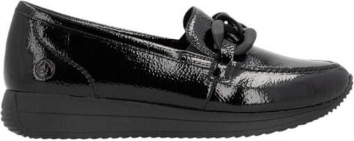 Remonte -Dames zwart ballerina's & mocassins