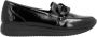 Remonte -Dames zwart ballerina's & mocassins - Thumbnail 1