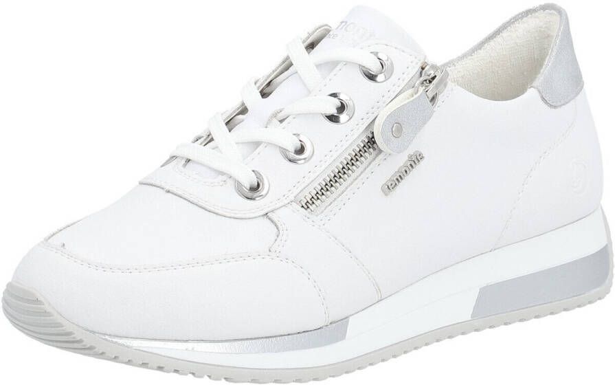 Remonte Sneakers met sleehak vrijetijdsschoen lage schoen veterschoen in smalle vorm - Foto 6