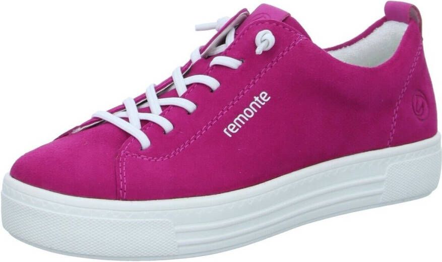 Remonte Slip-on sneakers Plateau sneaker slipper vrijetijdsschoen met praktische verwisselbare inlegzool