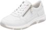 Remonte Lage Leren Dames Sneakers Wit - Thumbnail 2