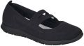 Remonte Ballerina's met riempje Slipper instapschoen slip-on sneaker in sportief ontwerp - Zwart