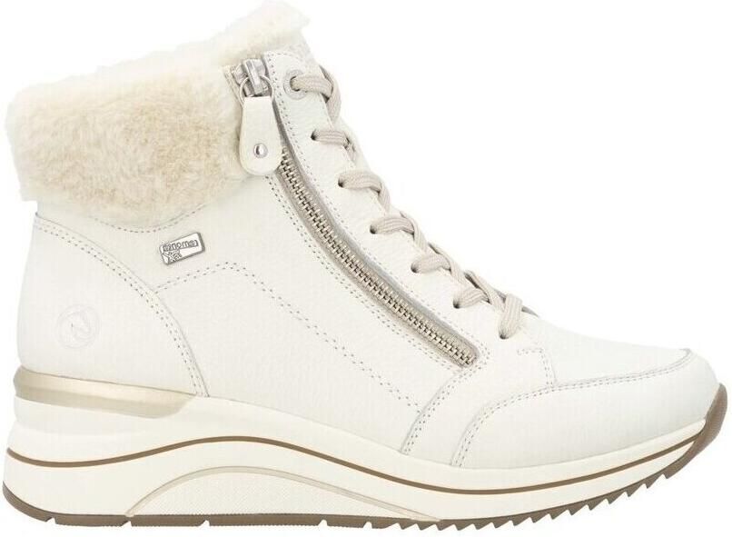Remonte Winterlaarsjes sleehak veterschoenen met waterafstotende tex-membraan