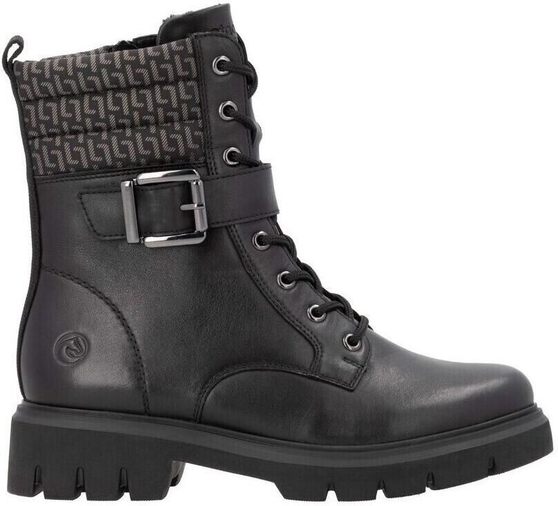 Remonte Winterlaarsjes hakken winterlaarzen veterschoenen met binnenrits