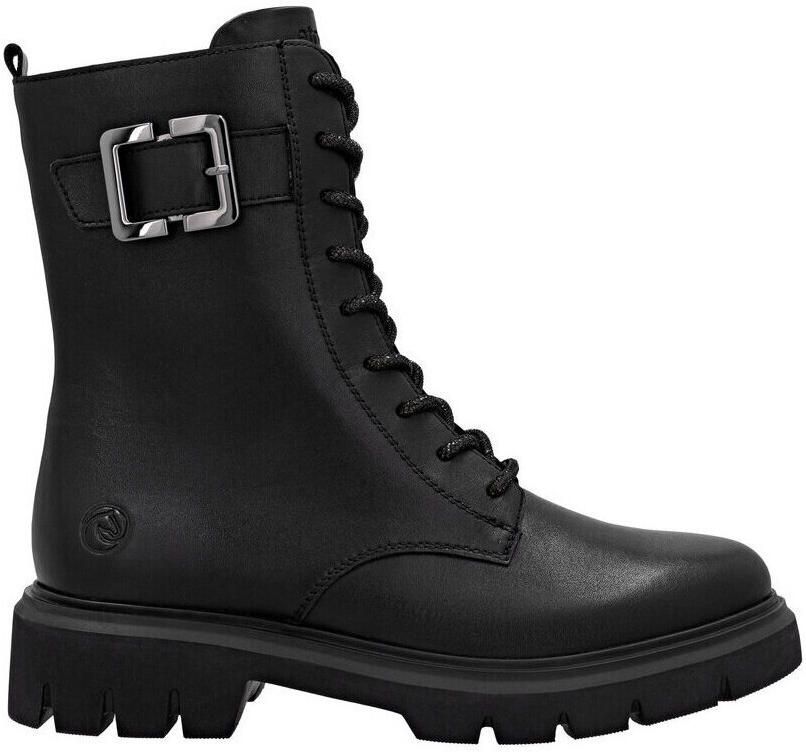 Remonte Veterschoenen Enkellaars boots profielzool blokhak met siersluiting