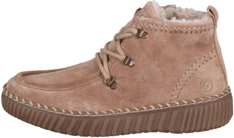 Remonte D4A72-20 Veterboots Beige Suede Dames Beige - Foto 2