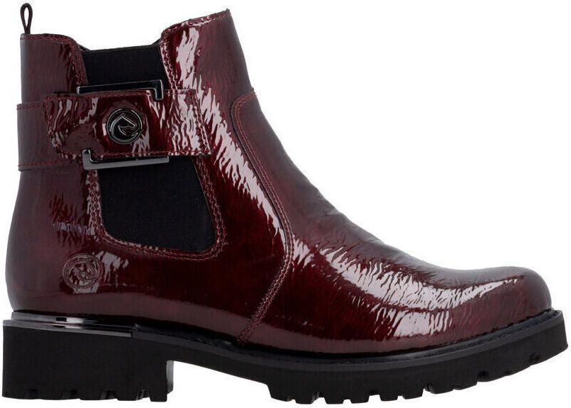 Remonte D8684-35 Wine Bordeaux lakleren bottine