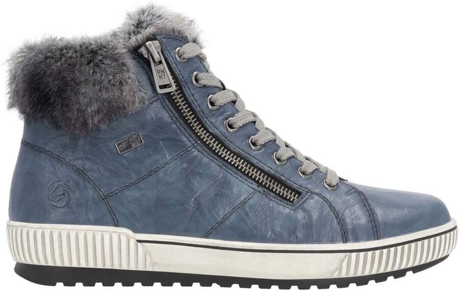 Remonte Winterlaarzen plateau outdoorschoen veterschoenen met waterafstotende tex-membraan