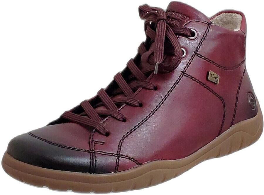 Remonte Leren sneakers met hoge schacht - Foto 5