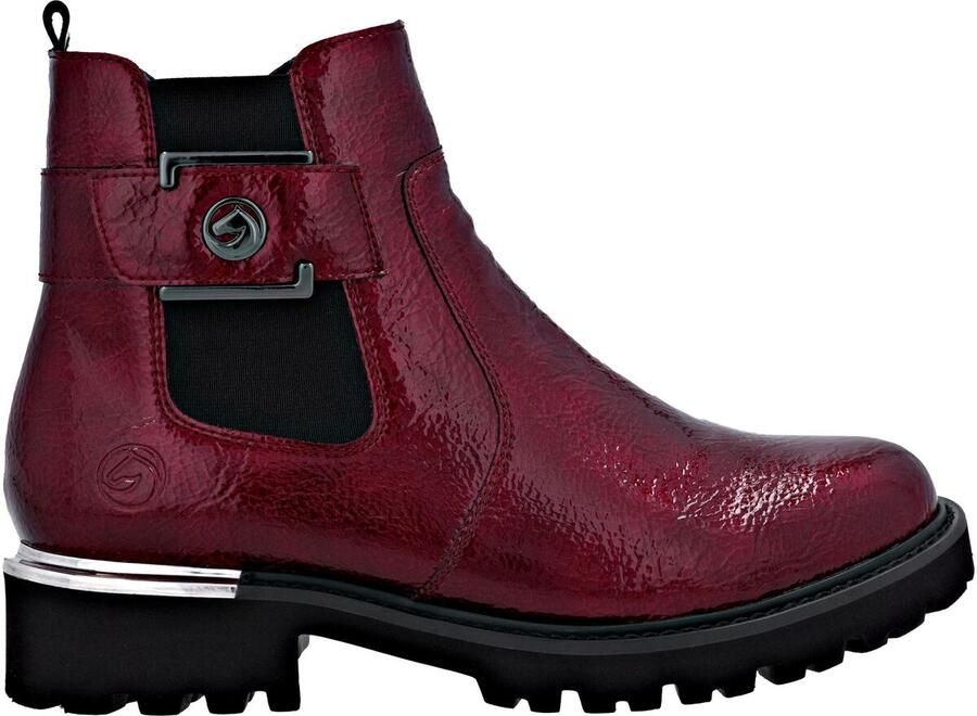 Remonte Chelsea-boots blokhak laarzen enkellaars met praktische binnenrits - Foto 3