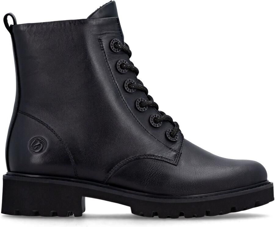 Remonte Veterlaarsjes Veterboots blokhak profielzool met Lite´n Soft-uitrusting