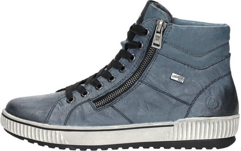 Remonte Veterschoenen platform lace-up ankle boots in crash look - Foto 8
