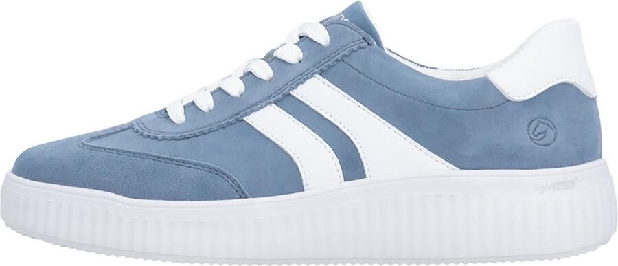 Remonte D3E00-14 Sneakers Blauw Suede Dames Blauw - Foto 5