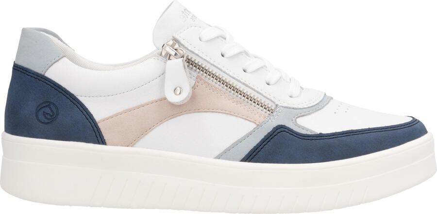 Remonte Plateausneakers vrijetijdsschoen lage schoen veterschoen in smalle vorm