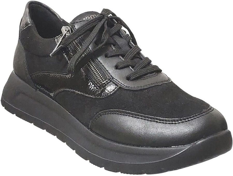 Remonte Plateausneakers Veterschoen lage schoen vrijetijdssneaker met gevoerde schachtrand - Foto 2