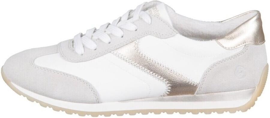 Remonte D3H03-80 Sneakers Suede en Textiel Wit Dames Wit - Foto 4