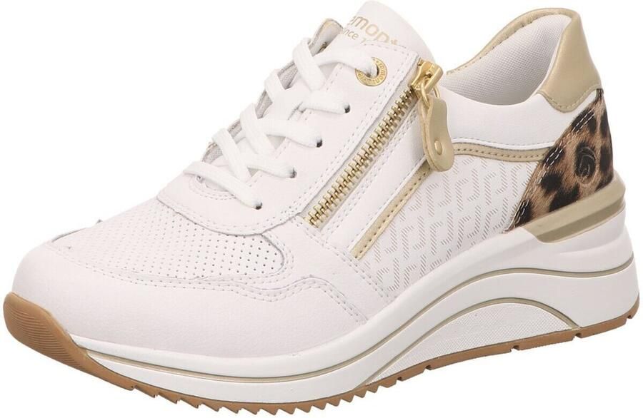 Remonte Sneakers Dames Wit - Foto 3