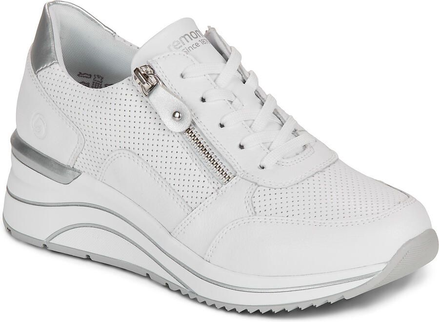 Remonte Sneakers met sleehak vrijetijdsschoen lage schoen veterschoen met schachtversteviging - Foto 2