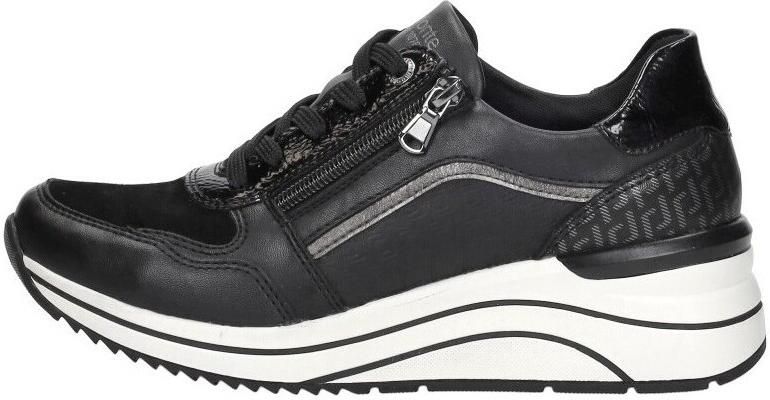 Remonte Sneakers Dames Zwart - Foto 3