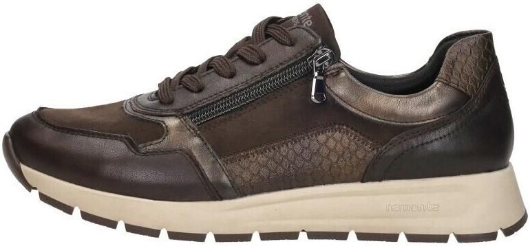 Remonte Sneakers Laag Sneakers Laag donkerbruin - Foto 10
