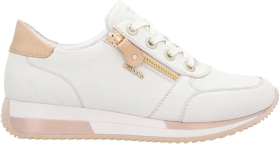 Remonte Sneakers met sleehak vrijetijdsschoen lage schoen veterschoen in smalle vorm - Foto 12