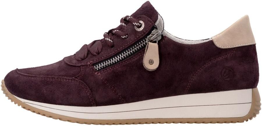 Remonte D0H19-30 Sneakers Aubergine Nubuck Aubergine - Foto 3