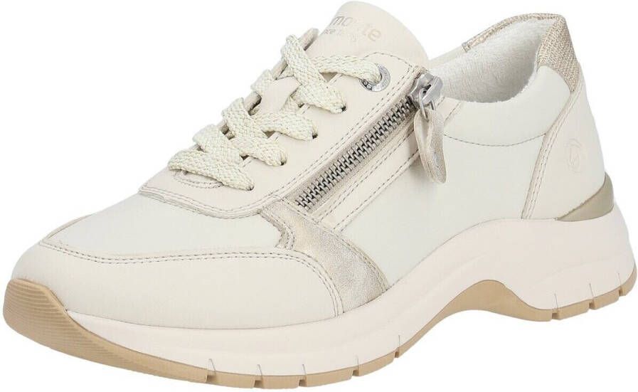 Remonte Beige Sneaker met Zachte Voering en Versterkte Ondersteuning Beige Heren - Foto 4