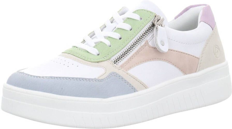 Remonte Plateausneakers vrijetijdsschoen lage schoen veterschoen in smalle vorm - Foto 2