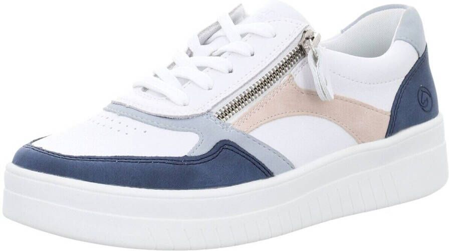 Remonte Plateausneakers vrijetijdsschoen lage schoen veterschoen in smalle vorm - Foto 3