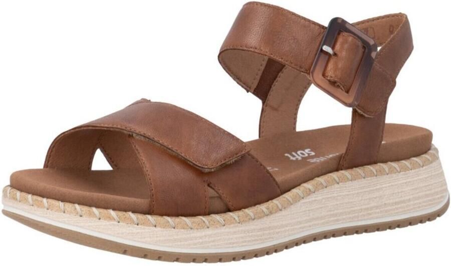 Remonte D3J52-24 Sandalen Bruin Leer Dames Bruin - Foto 2
