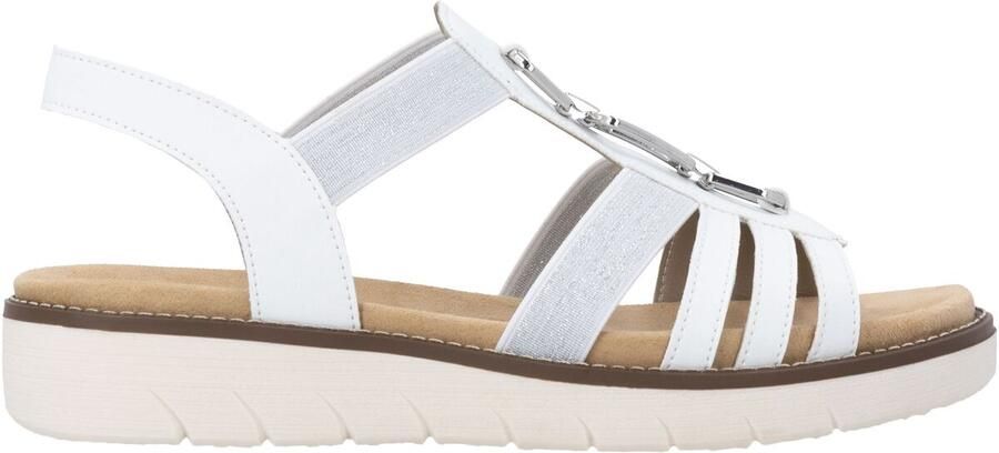 Remonte witte dames sandalen - Foto 2