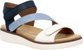 Remonte Sandalen met sleehak D2050 - Blauw