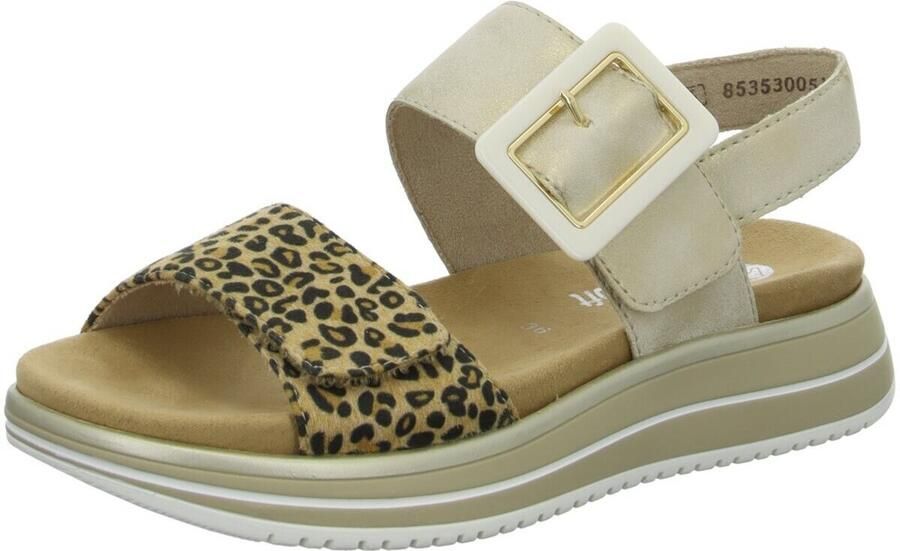 Remonte dames sandalen met leopard print - Foto 2