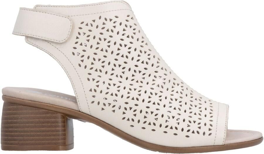 Remonte R8777-60 Beige Hoogfront Sandaal met Hak - Foto 2