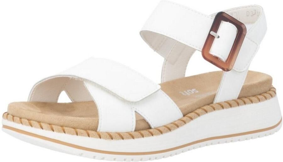 Remonte D3J52-80 Sandalen Wit Leer Dames Wit - Foto 2