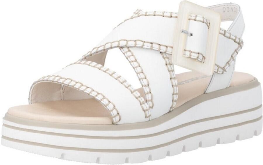 Remonte Sandales en cuir Compensée Macao - Foto 2