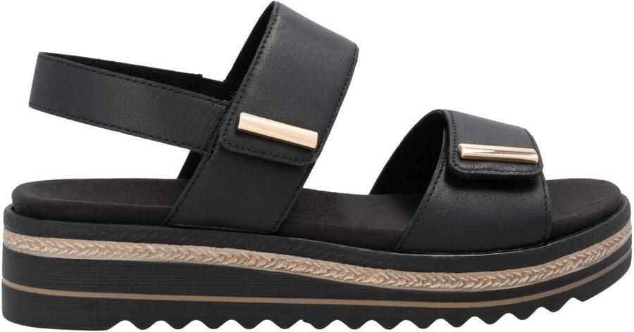 Remonte Sleehaksandaaltjes bandjessandaal comfortabele schoen met sierelementen - Foto 4