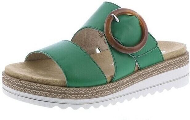 Remonte Slippers wedge heel summer shoe slippers with decorative buckle - Foto 5