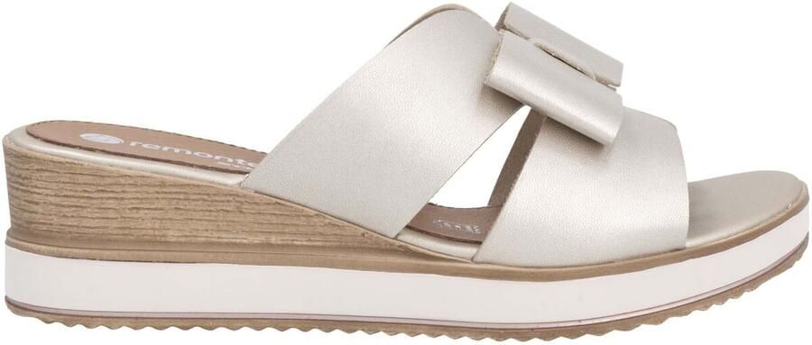 Remonte Slippers sleehak zomerschoen met mooie sierstrik - Foto 4