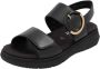 Remonte Sandalen Dames Zwart - Thumbnail 4