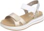 Remonte Sandalen Elisabeth Hurley-Collection sleehak klittenbandschoen sandaal met plateauschoen - Thumbnail 1