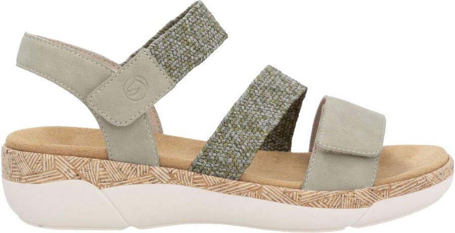 Remonte Sleehaksandaaltjes riemchensandaal comfortabele schoen zomerschoen met zacht voetbed - Foto 3