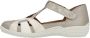Remonte Dames T-bandschoen R7601-90 Metalli Beige - Thumbnail 3