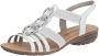 Remonte Sandalen sleehak zomerschoen sandaal met elastische banden - Thumbnail 2