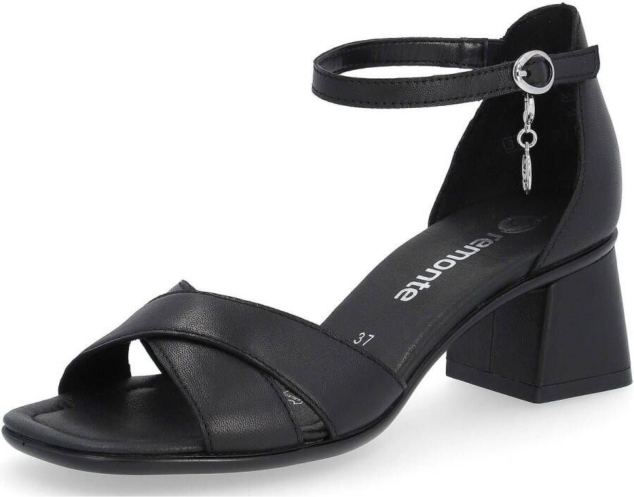 Remonte Sandaaltjes zomerschoen sandaal blokhak avond schoen met klittenbandsluiting - Foto 2